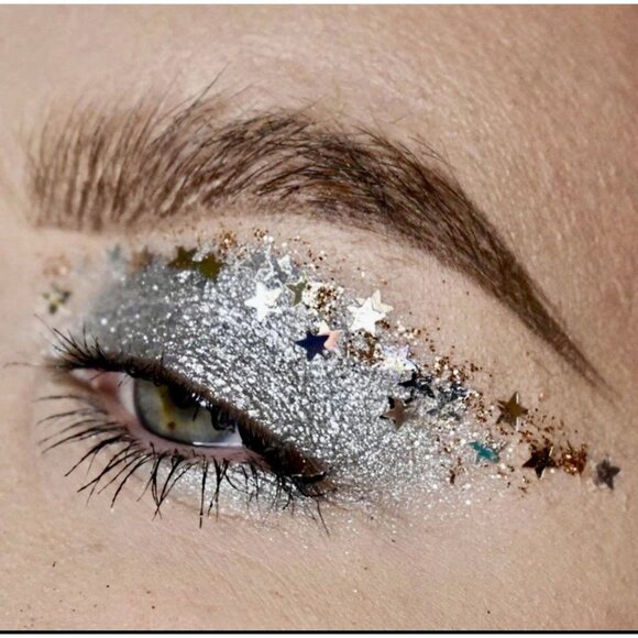 MAC Cosmetics Glitter Brilliants - SILVER STARS Rare & Discontinued New In Box - Picture 5 of 8